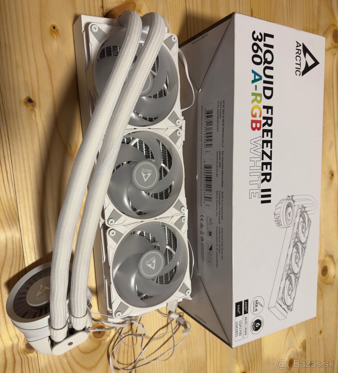 ARCTIC Liquid Freezer III 360 A-RGB (White)