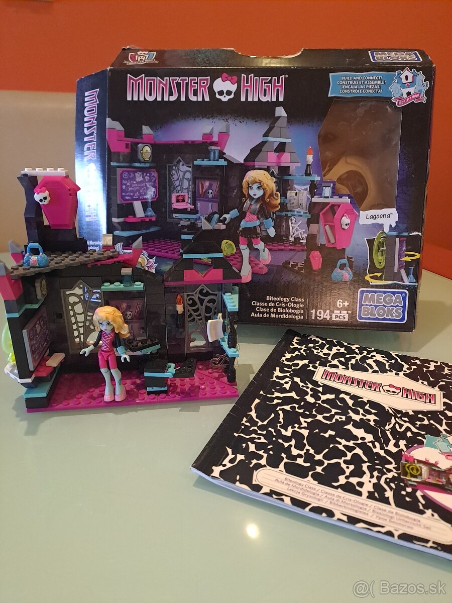 Monster High Biteology Cass Lego Mega bloks