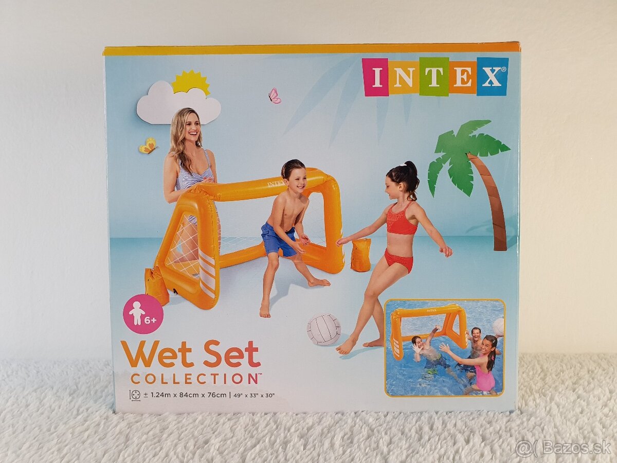 Intex bránka s loptou do bazénu