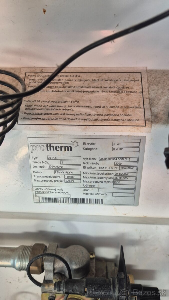 Prothrem 30 PLO 28,5kW plynový kotol