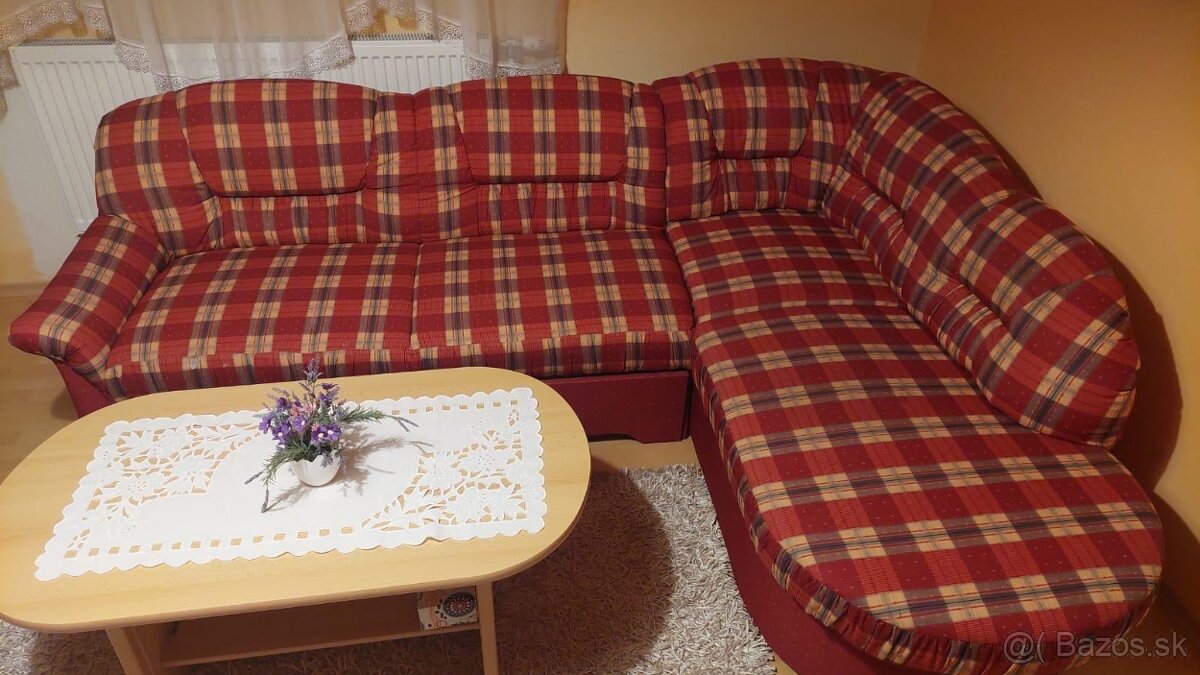 Gauč s kreslom