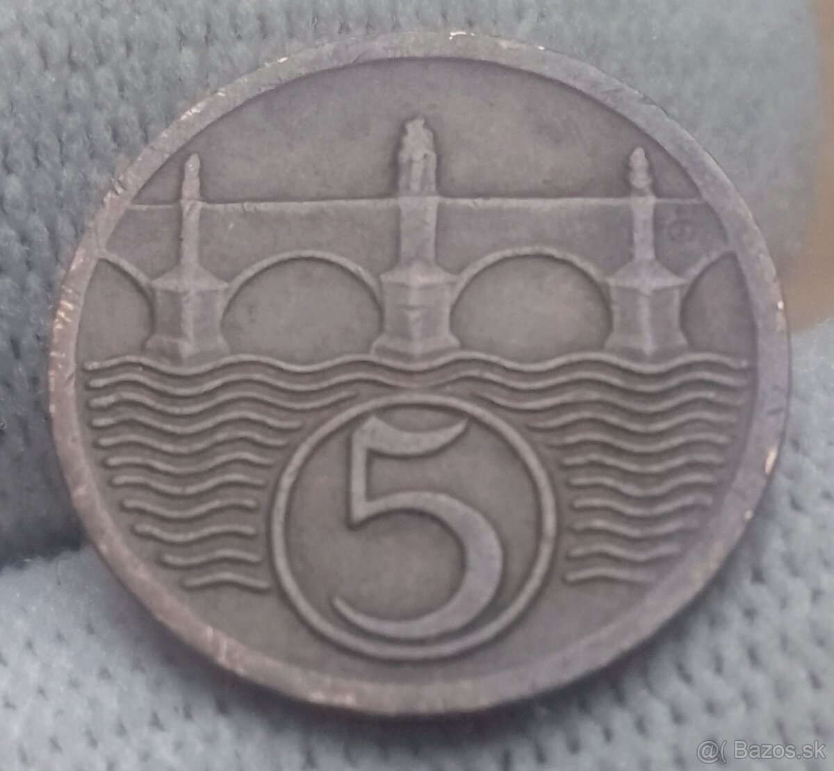 Československé meď.5 haliere.