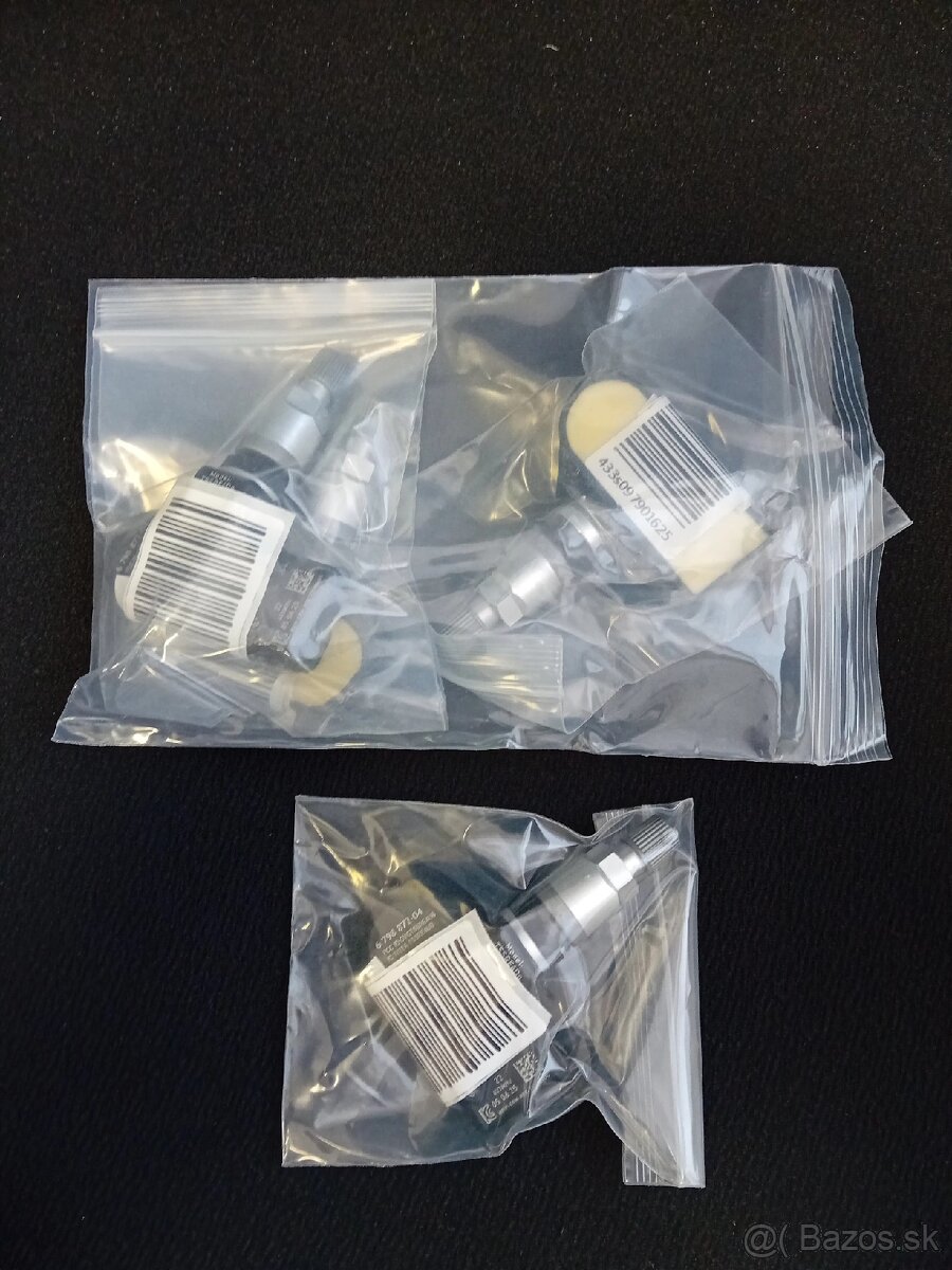 Snímače tlaku v pneumatikách BMW