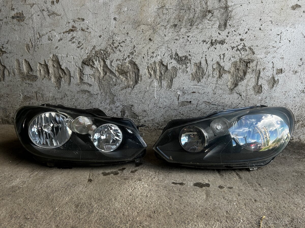 Halogenové svetlá Volkswagen Golf 6