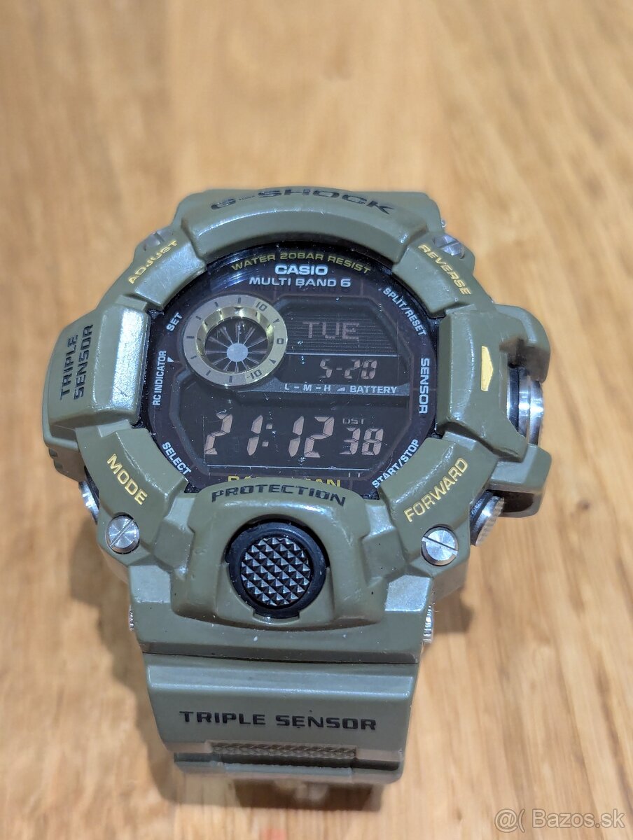 Predám Casio Rangeman GW-9400-3ER
