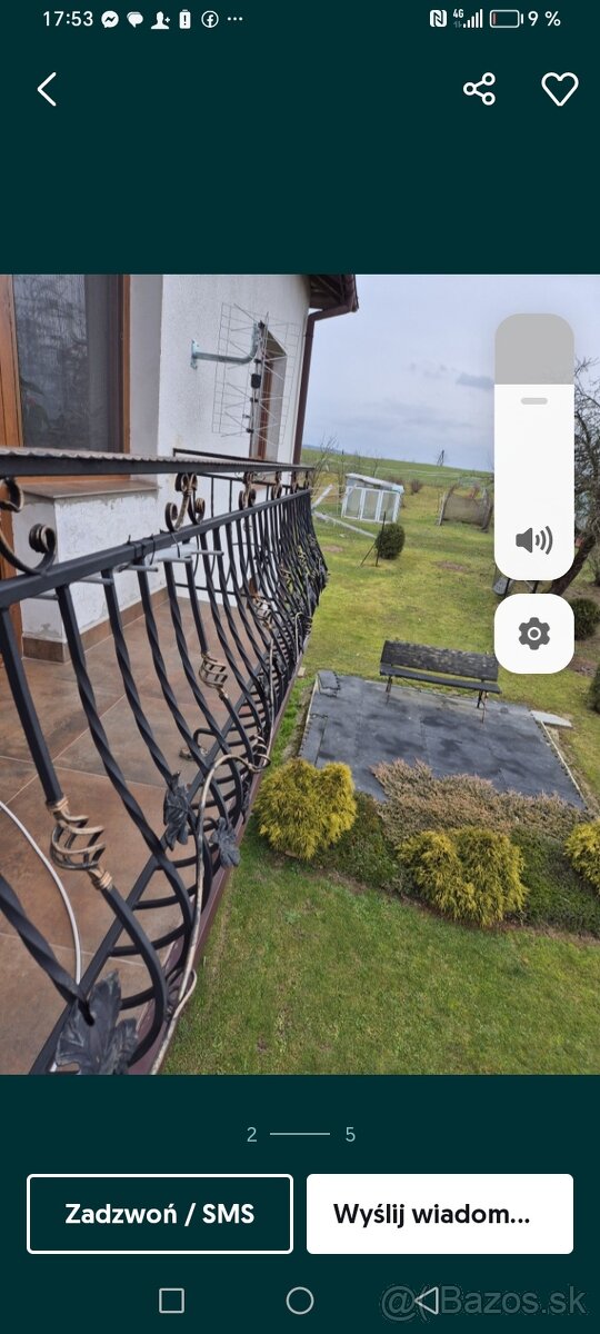 Balkónové zábradlie