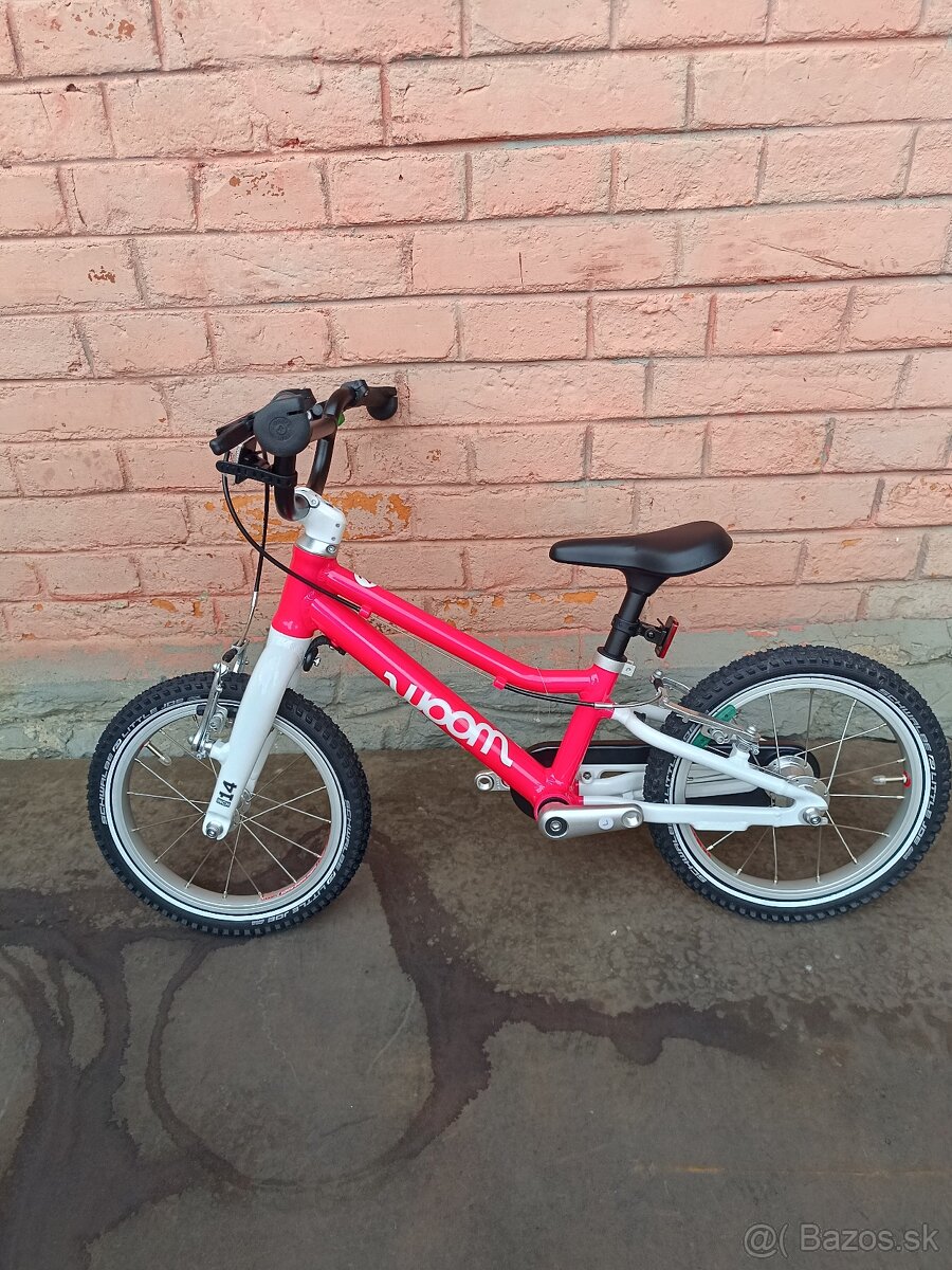 Nový dievčenský bicykel WOOM 2 GO 14"
