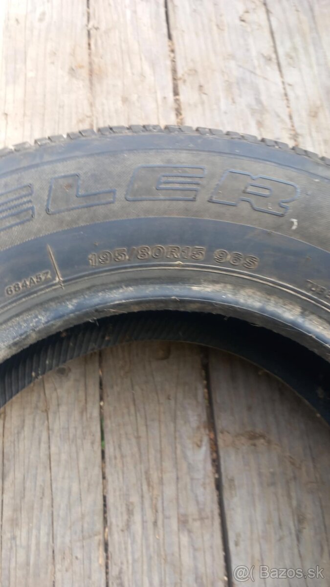 Pneu 195/80 R15