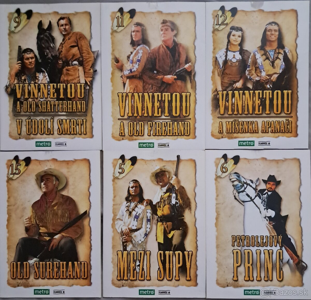 DVD VINNETOU (karton obal)