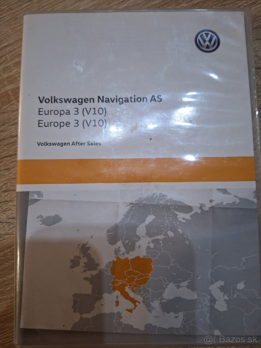 Volkswagen SD karta navigácia