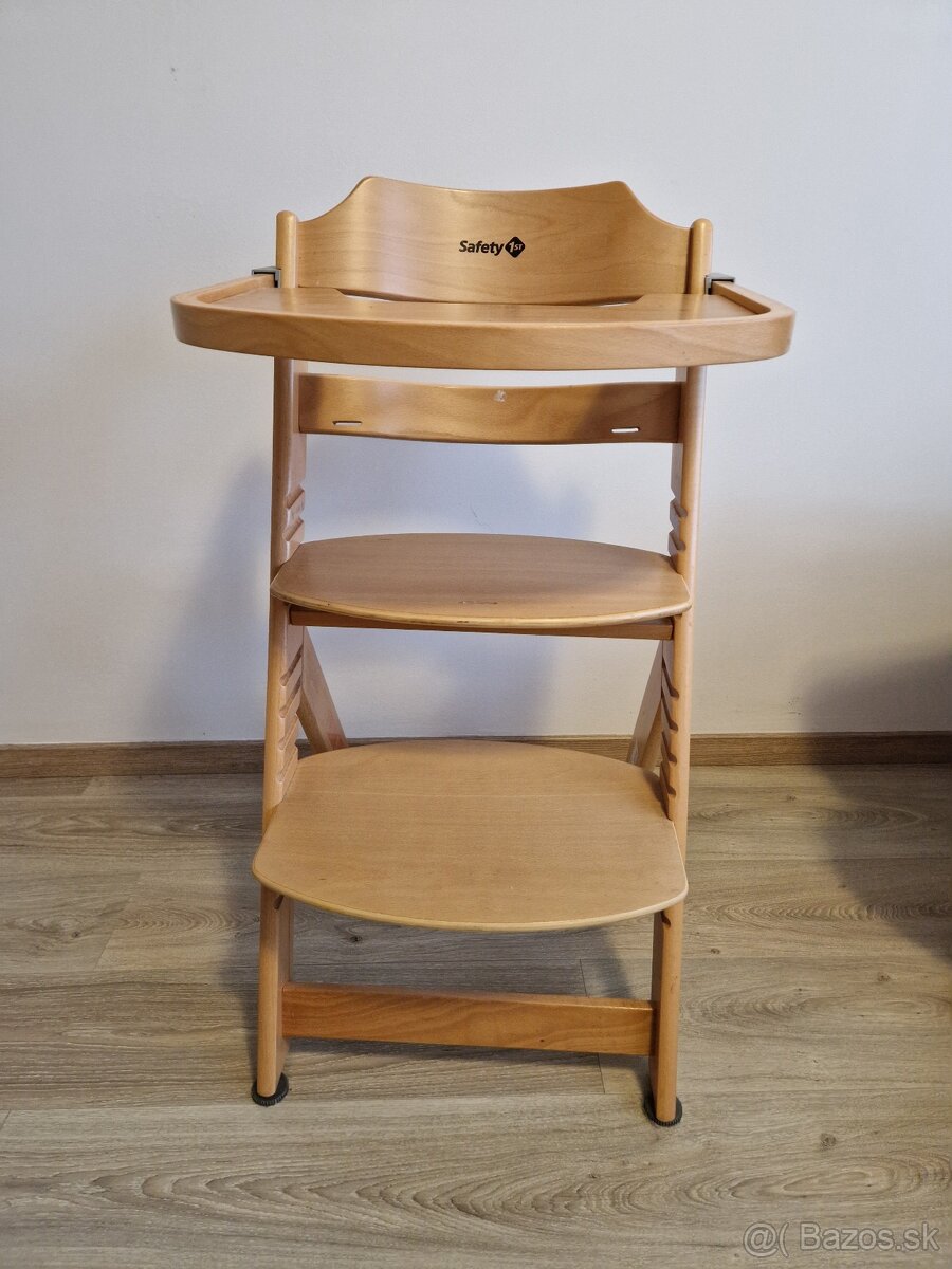 Detská jedálenská stolička Safety 1st Timba (drevo)