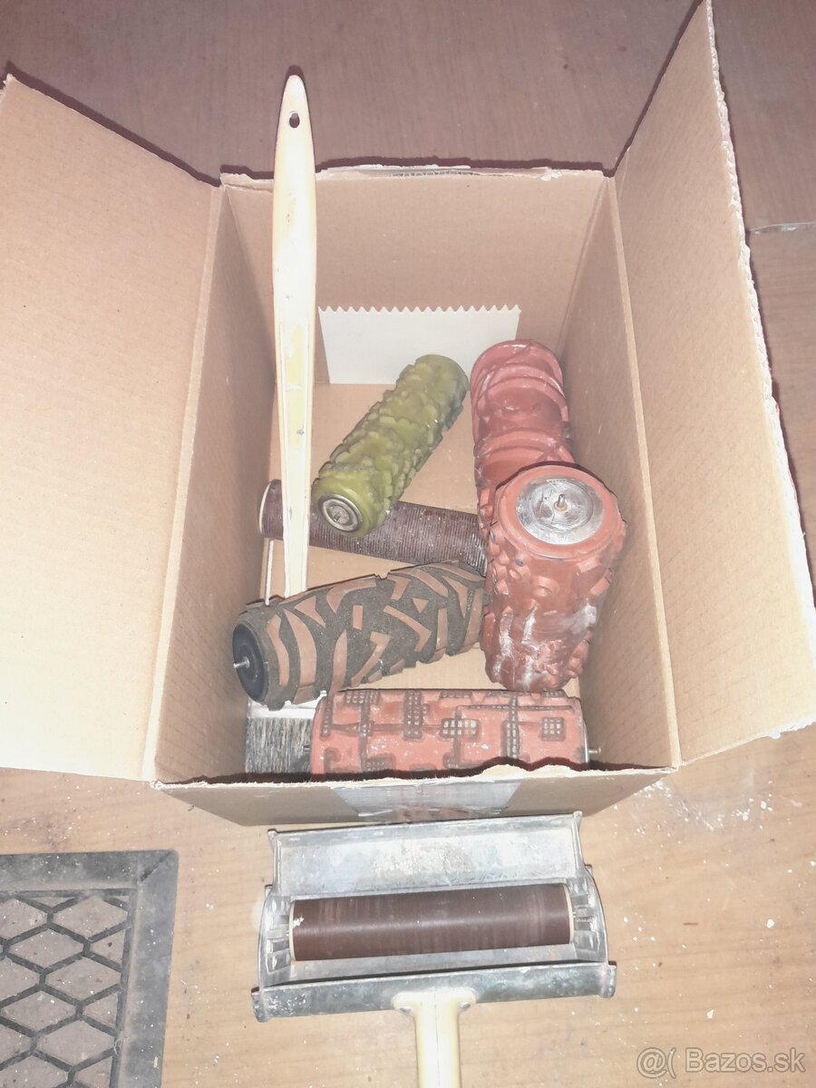 RETRO VALCEKY NA MALOVKU KOMPLETNE S KARTUSU