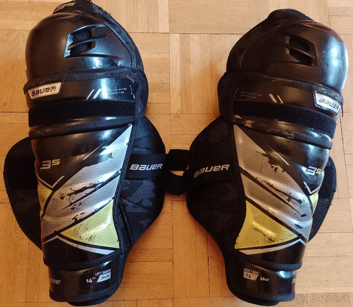 Hokejové chrániče holení BAUER Supreme 3S Pro JR veľ.14