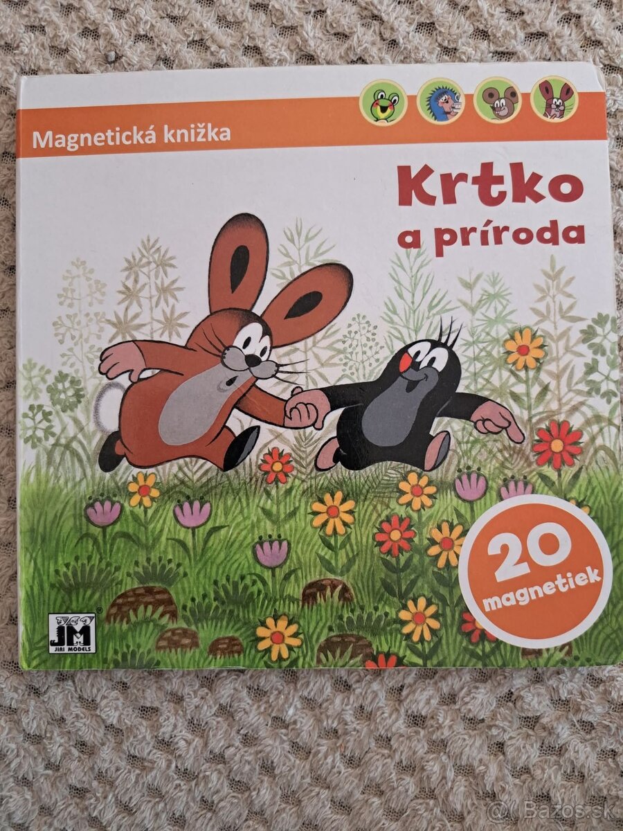 Krtko magnetická kniha