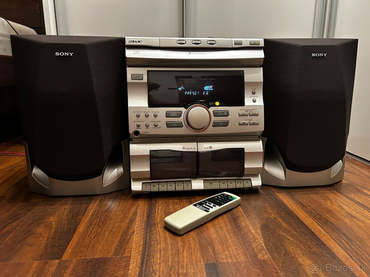 Predám hi-fi vežu SONY RX33
