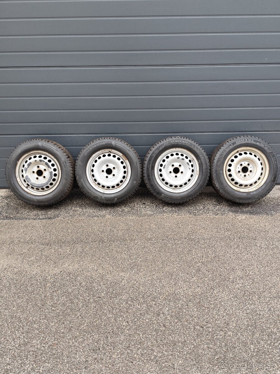 vw Transporter T5 T6 zimné pneu + disky