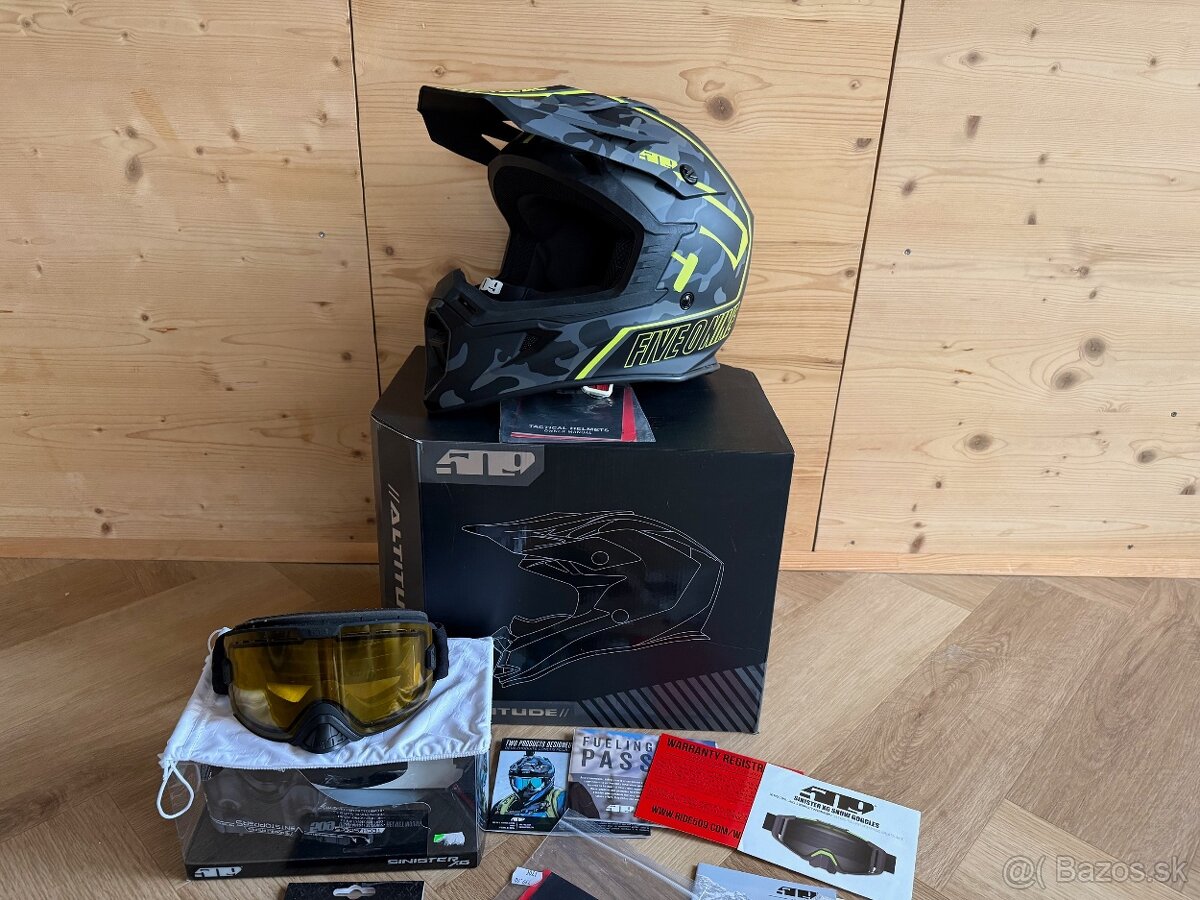 Prilba na snežný skúter 509 Tactical 2.0