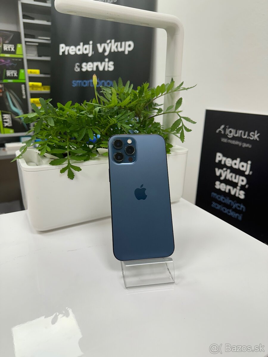 Apple iPhone 12 Pro MAX 128GB Blue Batéria 100%