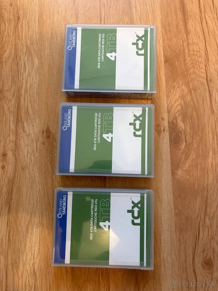 RDX 4TB Cartridge – profesionálny záložný disk