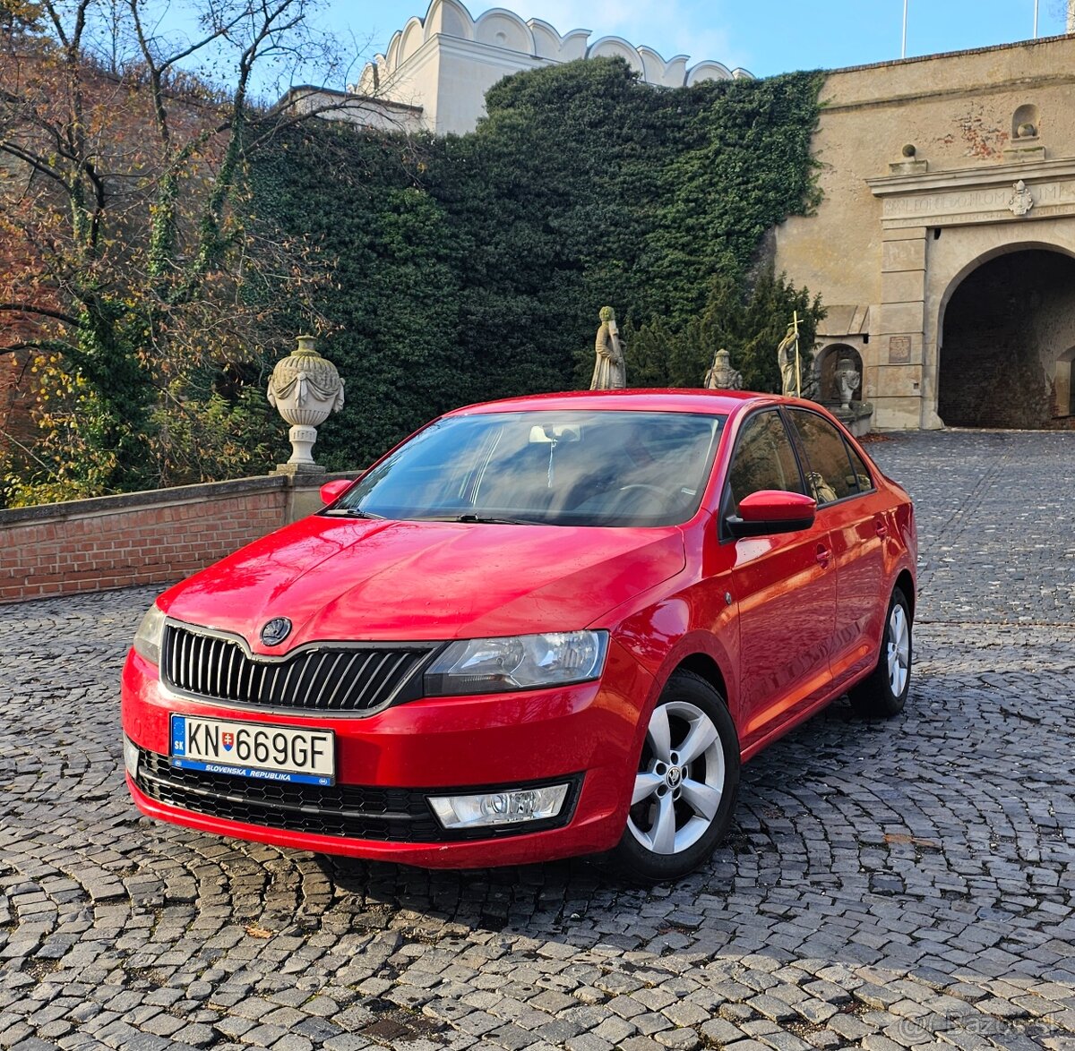Škoda Rapid 1.2 tsi 77 KW 2013 159 tisíc 6 manuál