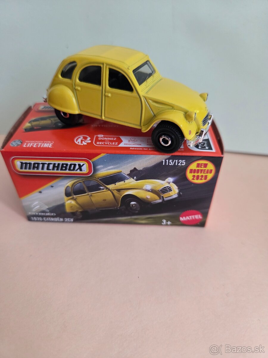 Matchbox Citroen CV 2 v krabičke