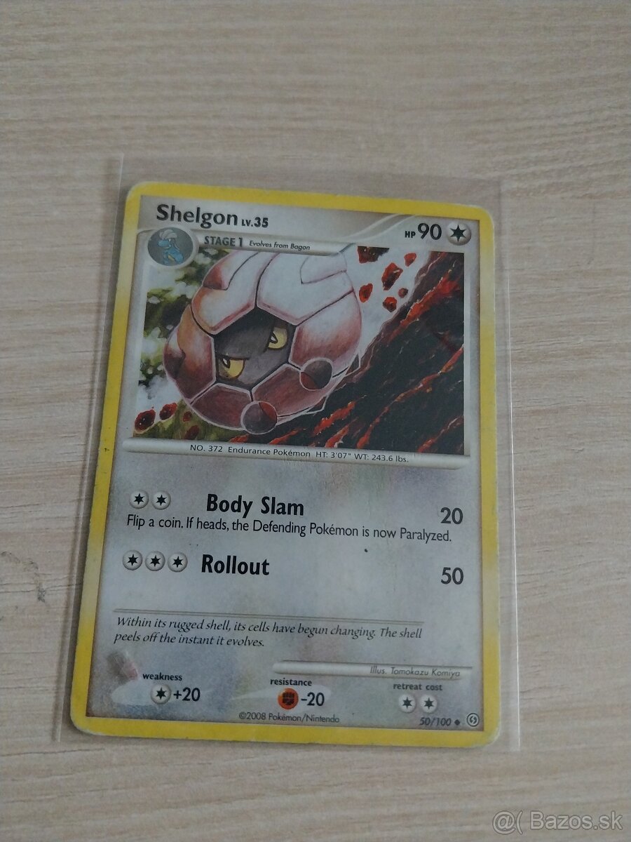 Shelgon-Pokemon Stormfront-2008