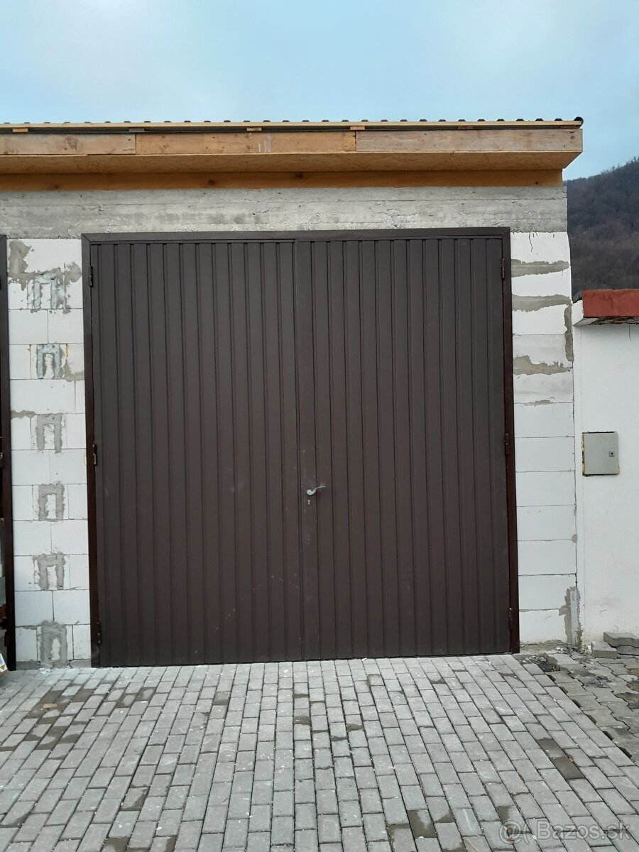 Prenájom garáže pre dodávky