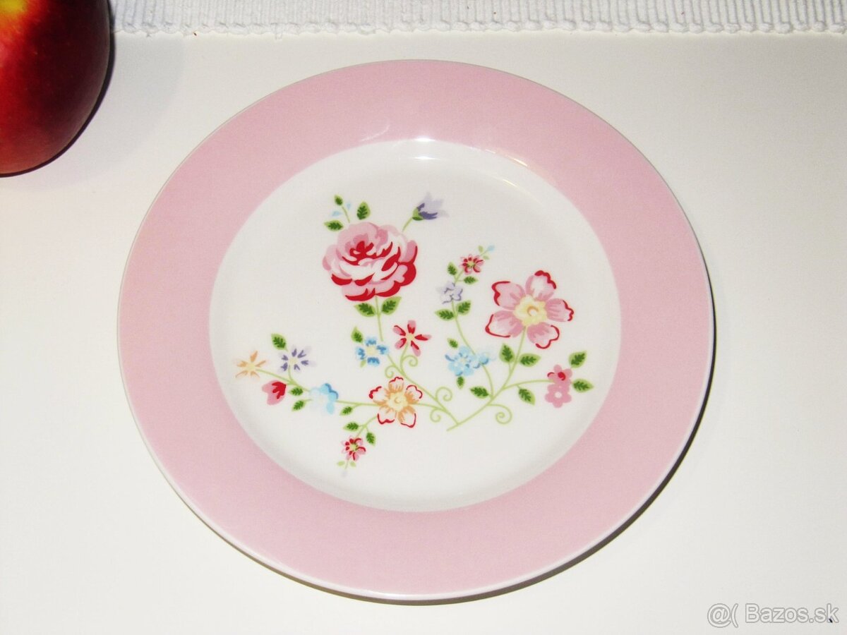 Green Gate tanier - porcelán