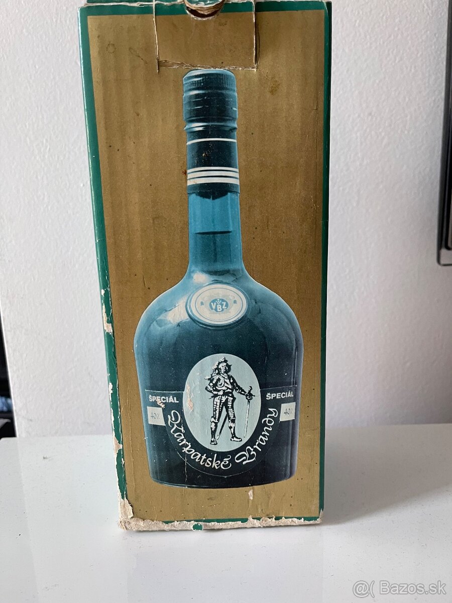 Karpatcke Brendy Špeciál vyrobené 9.4.1982