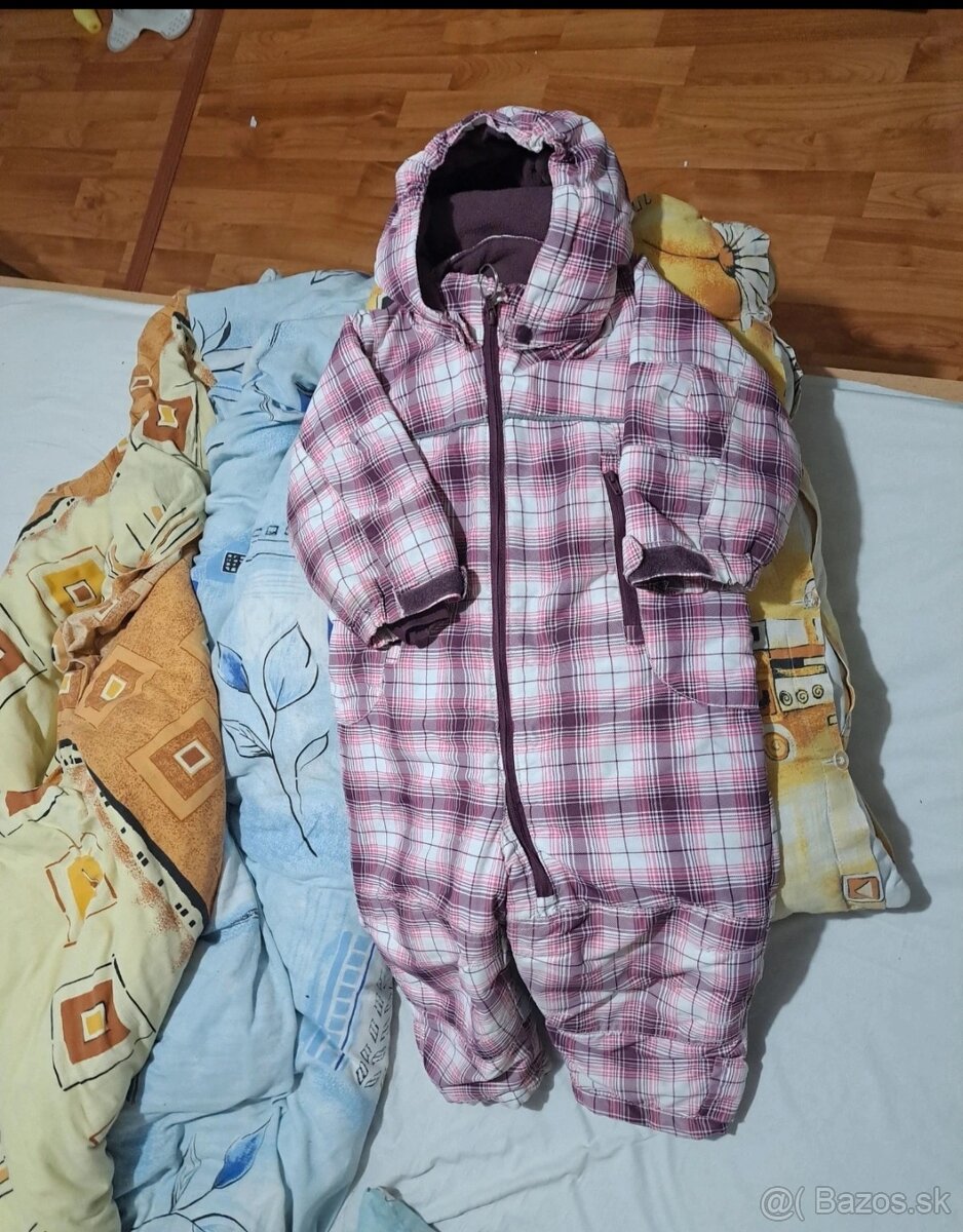 Zimná dievčenská kombinéza