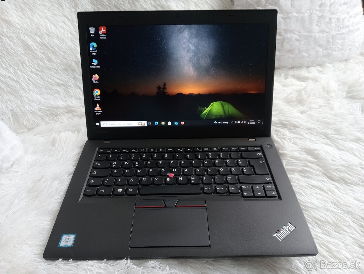 predám Lenovo Thinkpad T460 , Intel i5 , 8gb ram , Win 10