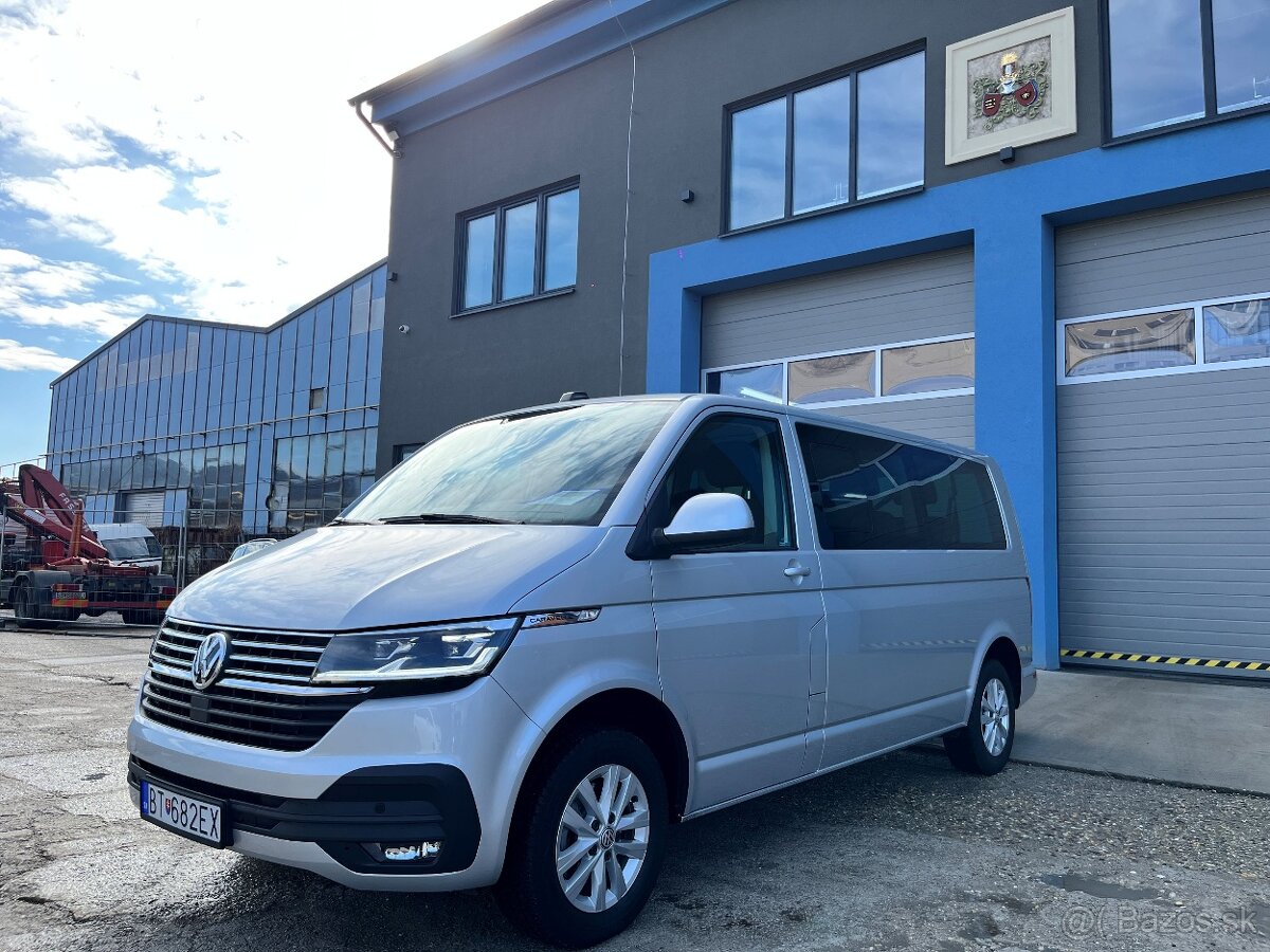 Prenájom 8 miestne auto VW Caravella T6 mikrobus, dodávka