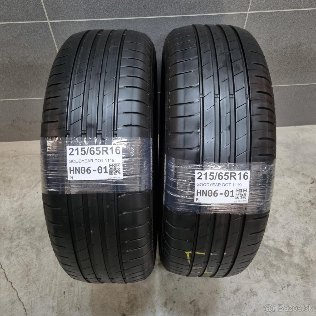 Letné pneumatiky 215/65 R16 GOODYEAR DOT1119