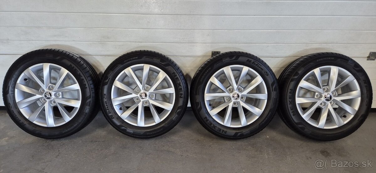 Hliníkové Disky 5x112 R16 ET46 Škoda Octavia 3 ...21