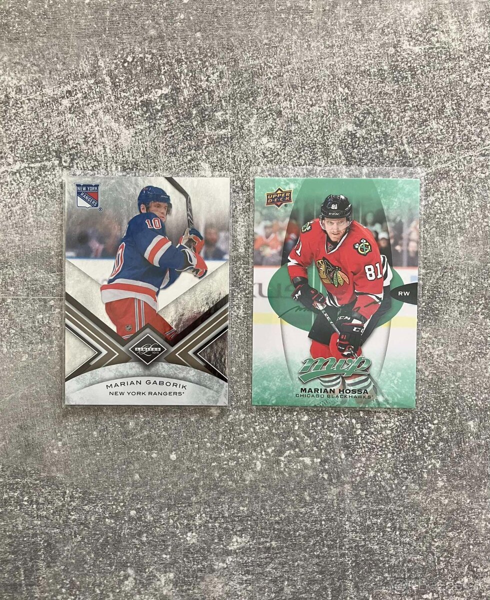 Hokejové kartičky Slováci v NHL