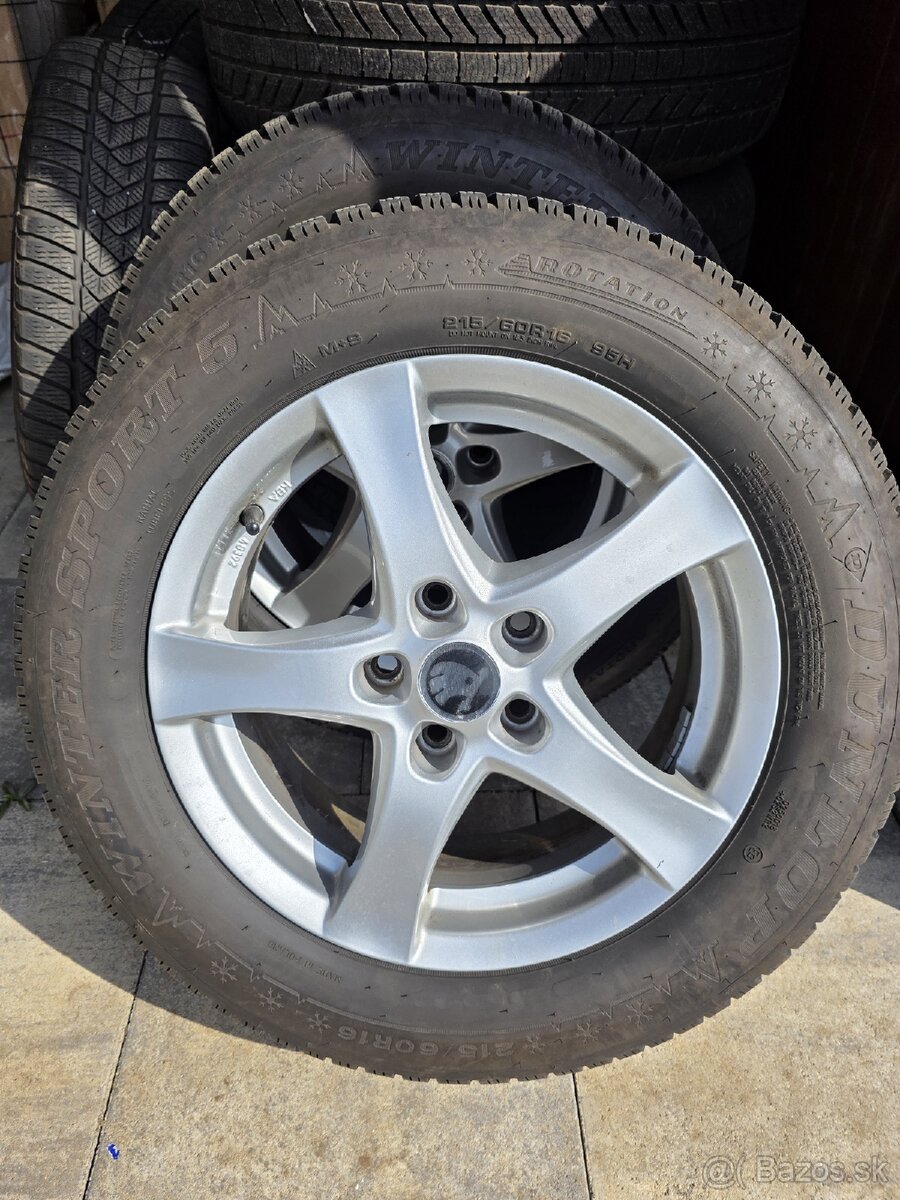 am zimne elektrony 5x112 R16 superb passat