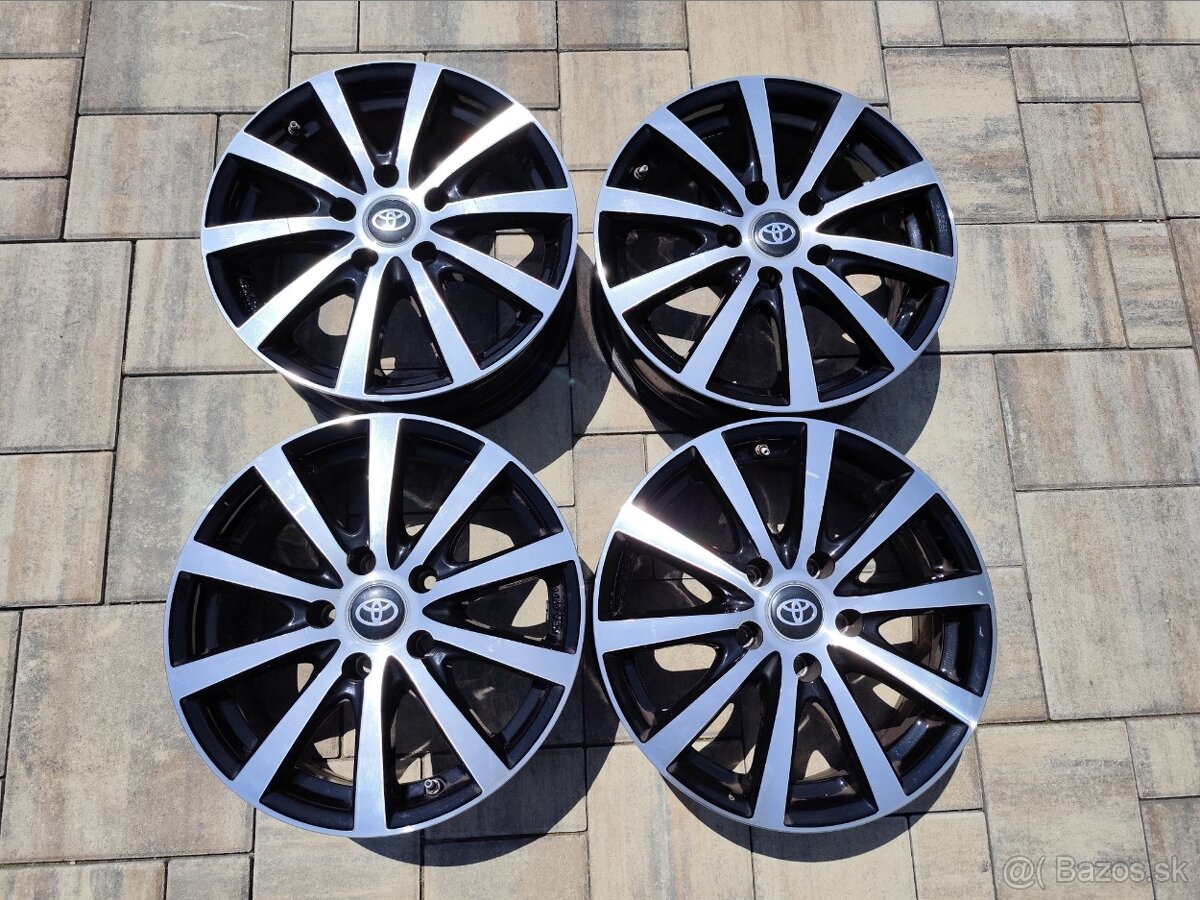 5x114,3 r16 hliníkové disky Toyota, Mitsubishi, Renault