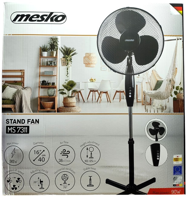 Stojanový ventilátor