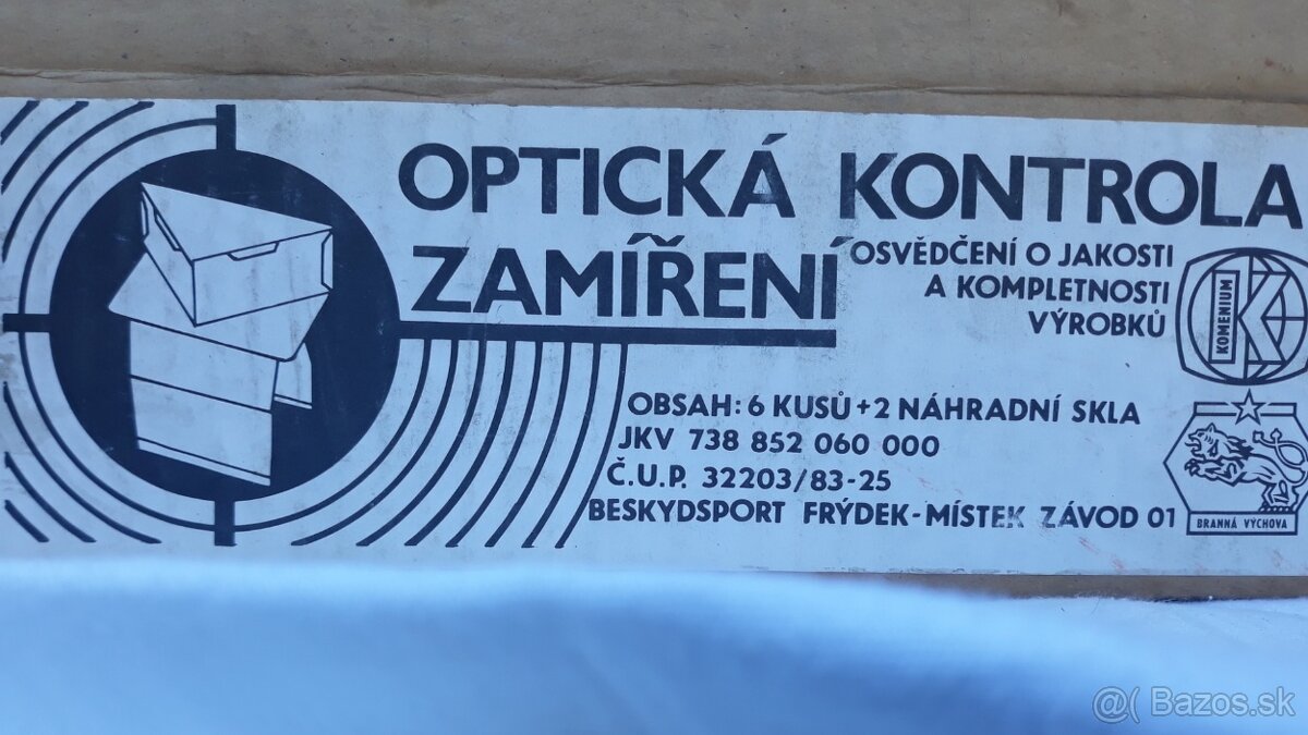 Pomôcky pre optickú kontrolu...vzduchovka-y...