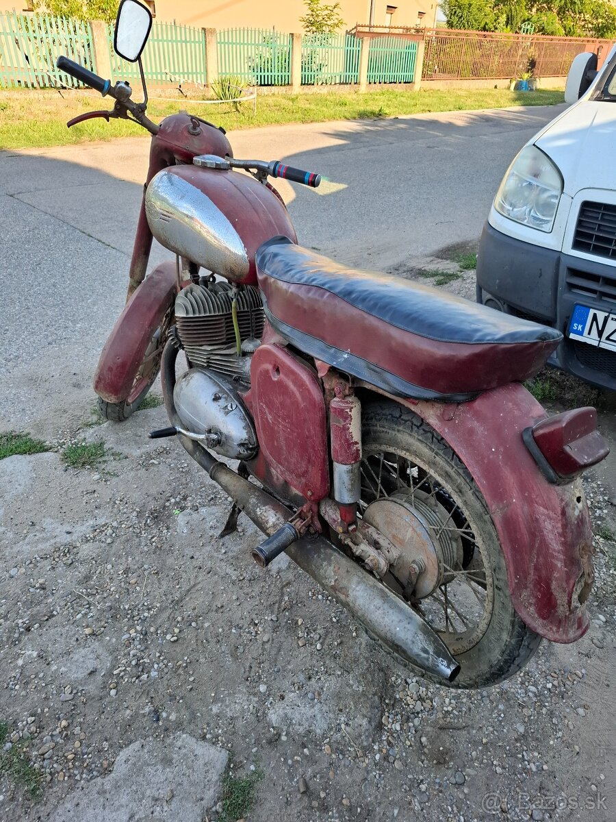 Jawa 350/354 kývačka+ sajdka