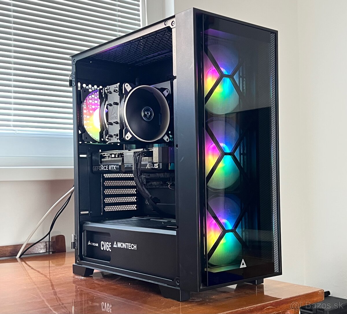 HERNÝ PC- RTX 4070 12gb/ i5 12600KF/ 32gb ram/ 1tb nvme