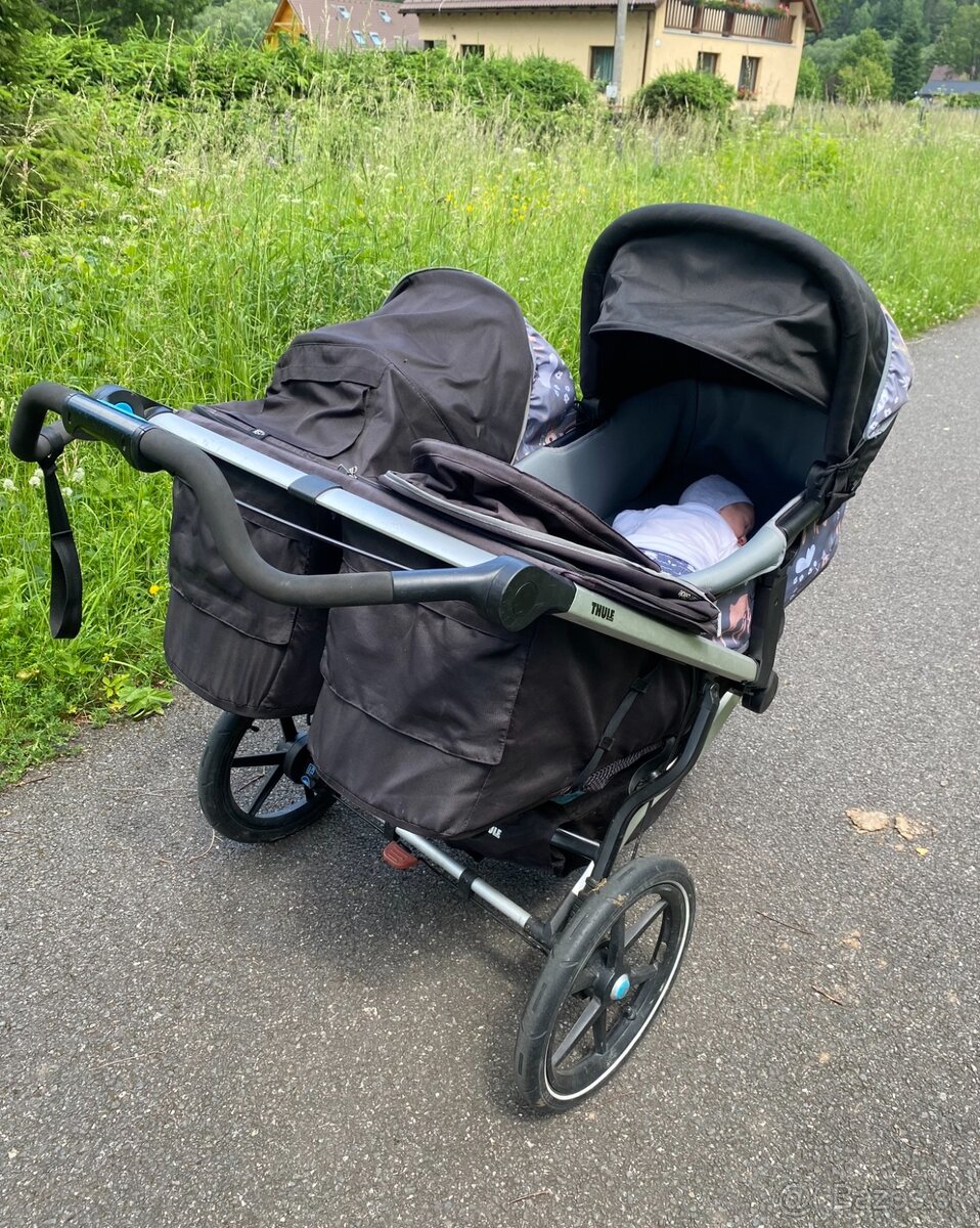Súrodenecký kočík - Thule urban glide 2 double