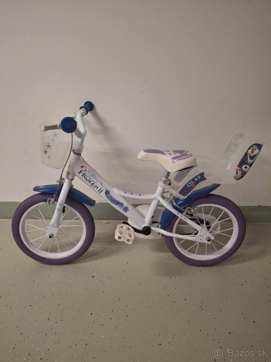 Dino bikes Snow Queen 14"