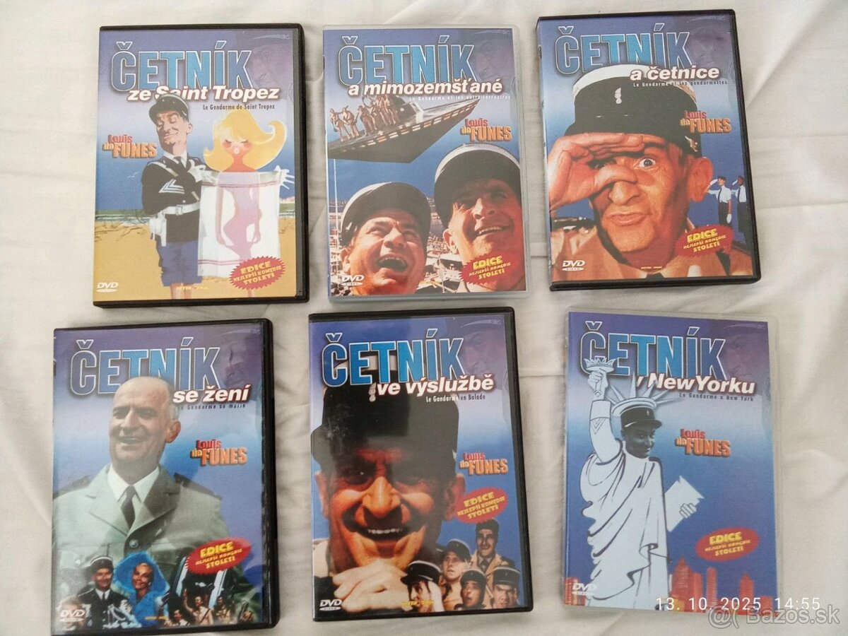Predám - 6 DVD Funes - Četník