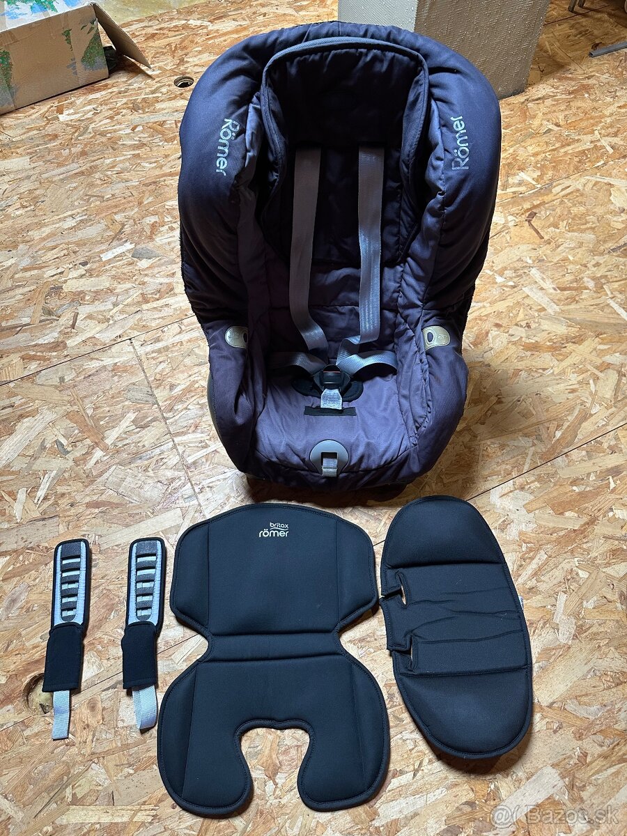Detska autosedacka s isofixom Romer + doplnky
