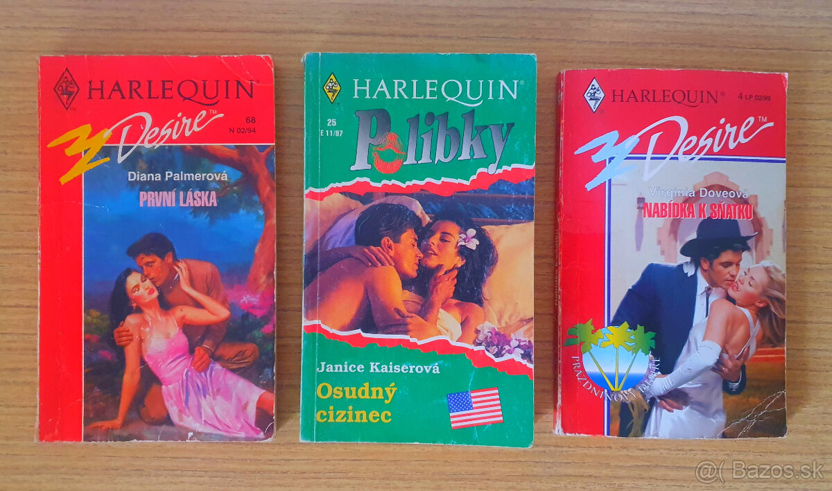 Knihy Harlequin za 0,20 EUR