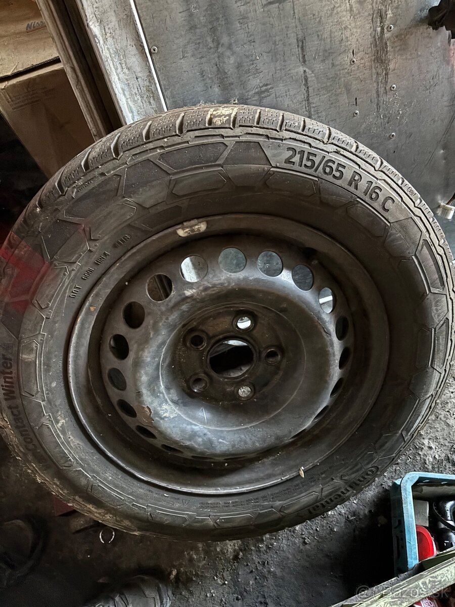 Zimné kolesa Transporter T5