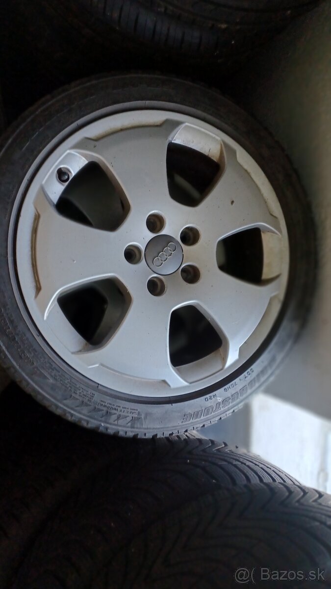Predám kolesá Audi A3 5x112 R17