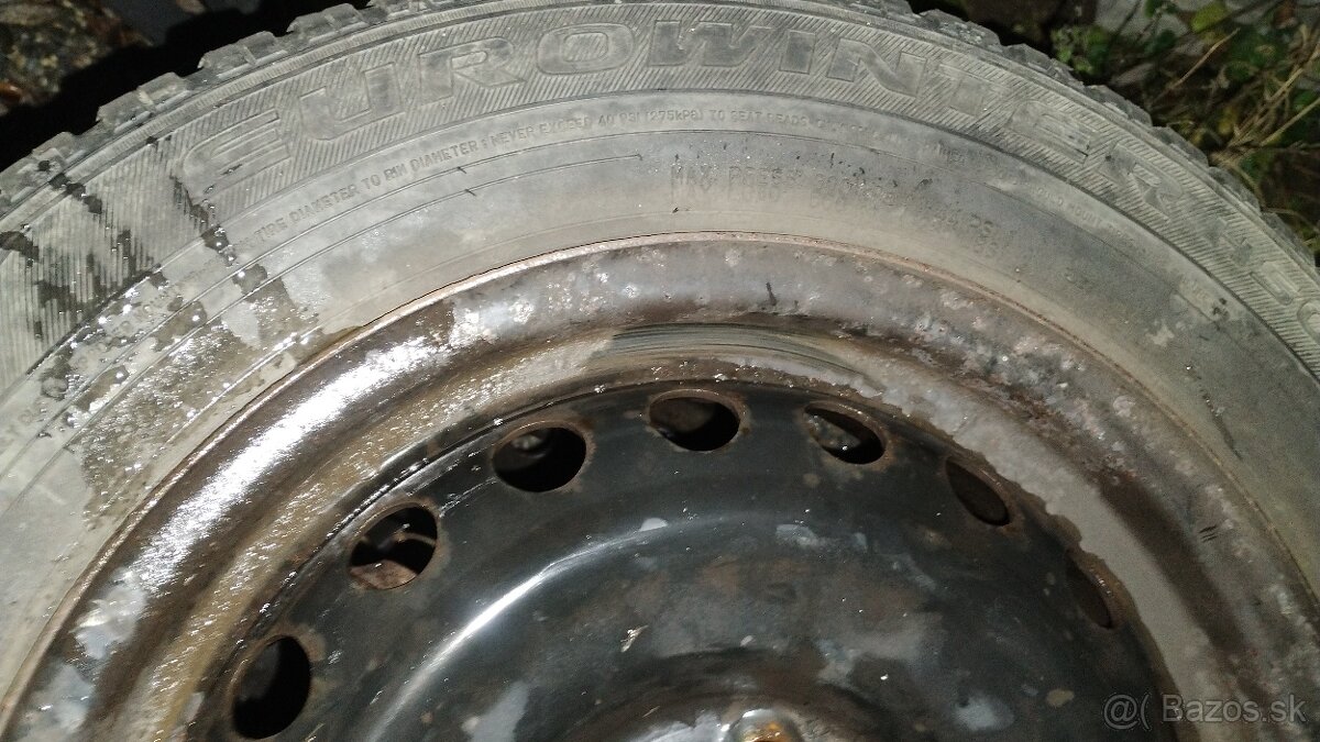 Sadu 4ks Zimné185/65 r15 kolesá 4x100