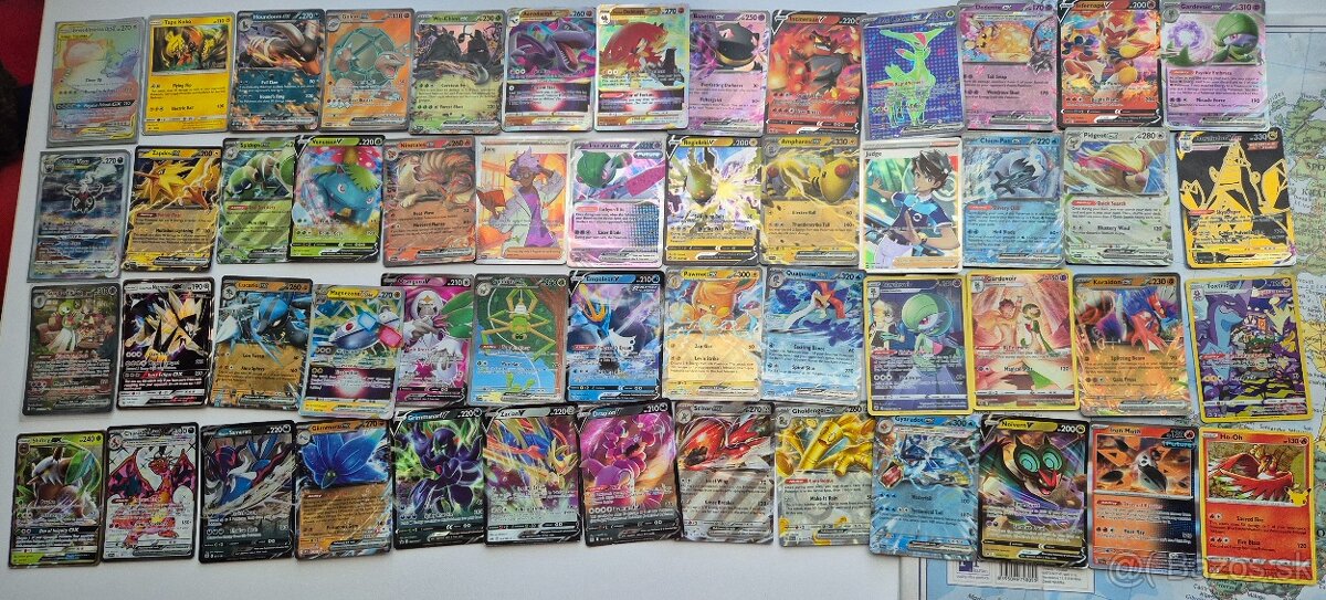 Zbierka Pokémonov (vzácne karty)